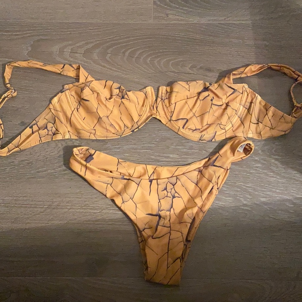 Matte Collection two piece swimsuit